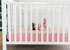 Copper Pearl Premium Knit Fitted Crib Sheet | Darling